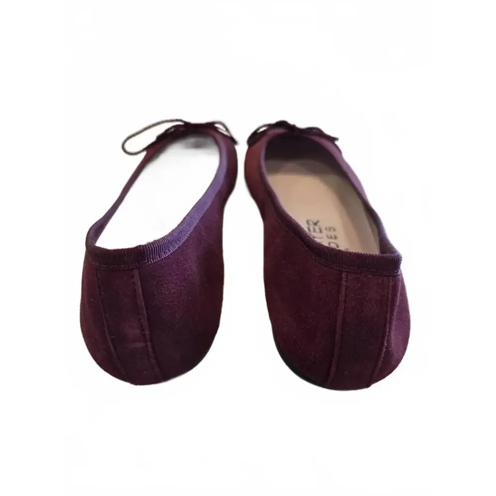Paul Mayer Candy Suede Ballet Flat -Size 7B‎ -NIB